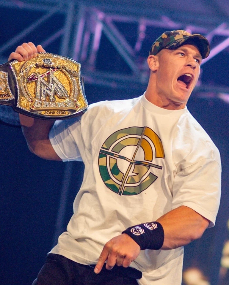 Impresión fotográfica de John Cena 8x10 La última vez es ahora PÓSTER DEL ÚLTIMO PARTIDO WWE RAW CHAMP WWF Foto 1 de 1