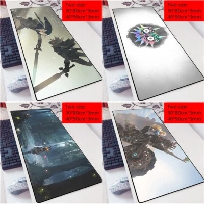 The Legend of Zelda Play Gaming Pads Large Keyboard Laptop Mouse Mat Mousepad - Image 1 of 3
