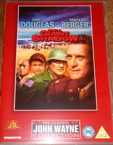 Cast A Giant Shadow DVD 60s Film Movie Kirk Douglas John Wayne UK Region 2 - Picture 1 of 3