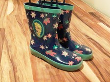 Disney Princess girls Rain Boots Size 13 Elsa and Anna