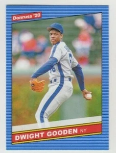 (7) LOTTO CARTE RETRO DWIGHT GOODEN 2020 DONRUSS 1986 #222 NEW YORK METS - Foto 1 di 1