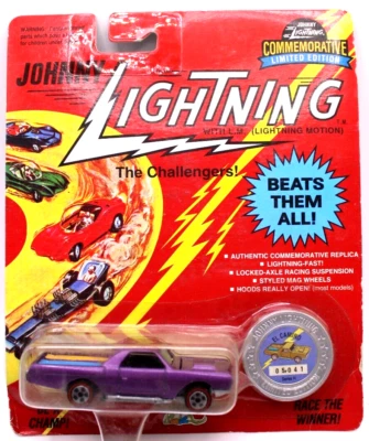Johnny Lightning Conmemorativo Serie H Personalizado El Camino met. púrpura RL's Foto 1 de 4