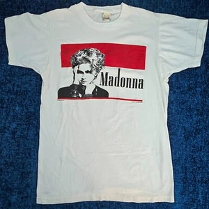 CAMISETA MADONNA BOY TOY 1985 DISEÑO MARLBORO 1985 VIRGIN TOUR PROMO ERA De colección - Imagen 1 de 8