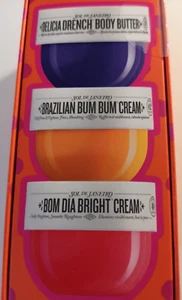 SOL DE JANEIRO BODY PARADISE MINIS GIFT SET BUM CREAM BODY BUTTER BOM DIA BRIGHT - Picture 1 of 5