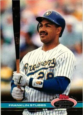 1991 Stadium Club #461 Franklin Stubbs - Image 1 of 2