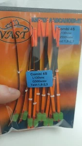 10pcs Ice Fishing Spring Bobbers Indicators Lavsan 500mk Test 1.8-2.3 gr 13 cm - Picture 1 of 10