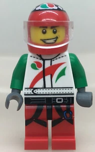 LEGO ® Minifigura Colección RaceCarDriver Piloto de Carreras Octan Set 5004573 - col270 - Imagen 1 de 6