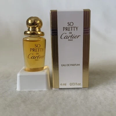 So Pretty De Cartier Para Mujer 0.13 OZ Eau de Parfum Splash Mini RARO Foto 1 de 4