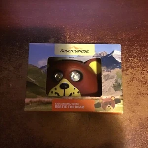 ADVENTURIDGE BERTIE THE BEAR HEAD TORCH BIRTHDAY CHRISTMAS CAMPING LIGHTING - Picture 1 of 1