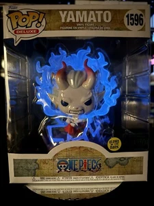 6 Inch Funko Pop - Glow in the Dark Yamato 1596 - One Piece - Pop Deluxe - Picture 1 of 7