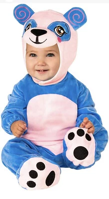 Panda Costume Halloween Baby Colorful Panda Opus Collection Costume 6-12 months - Image 1 of 2