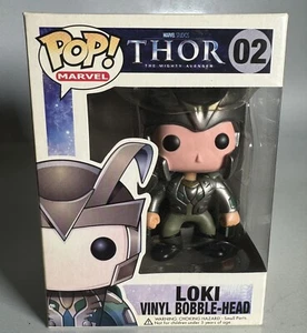 Funko POP! Marvel: Thor The Mighty Avenger - Loki (Caja dañada) #02 - Imagen 1 de 7