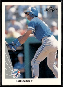 1990 Leaf - #291 Luis Sojo (RC) - Picture 1 of 2