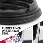 12M Rubber Seal Weather Strip Door Window Lock Trunk Hood Edge Trim For Car SUV