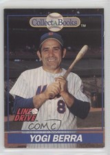 1991 Line Drive Collect-A-Books Yogi Berra #35 HOF