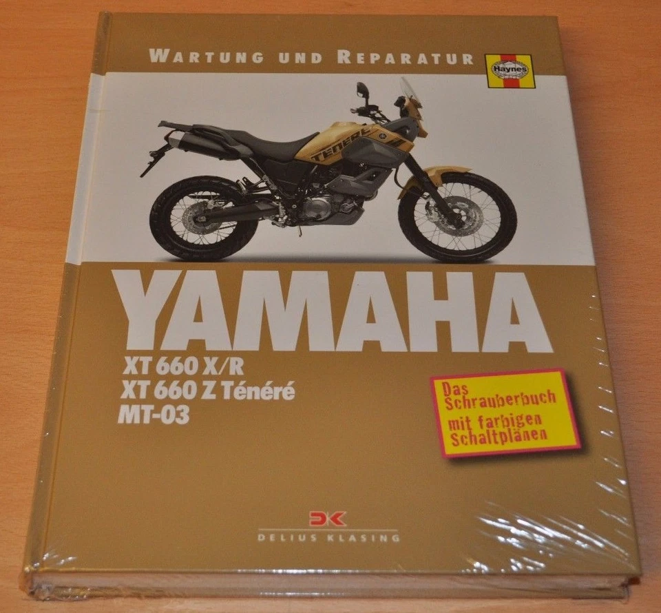 Yamaha XT 660 Z X R Tenere MT 03 Motor Räder Getriebe Reparaturanleitung  - Image 1 of 1