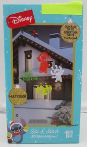 Disney Stitch Christmas Whirl-A-Motion LED Light Show Projector E1 - Picture 1 of 4
