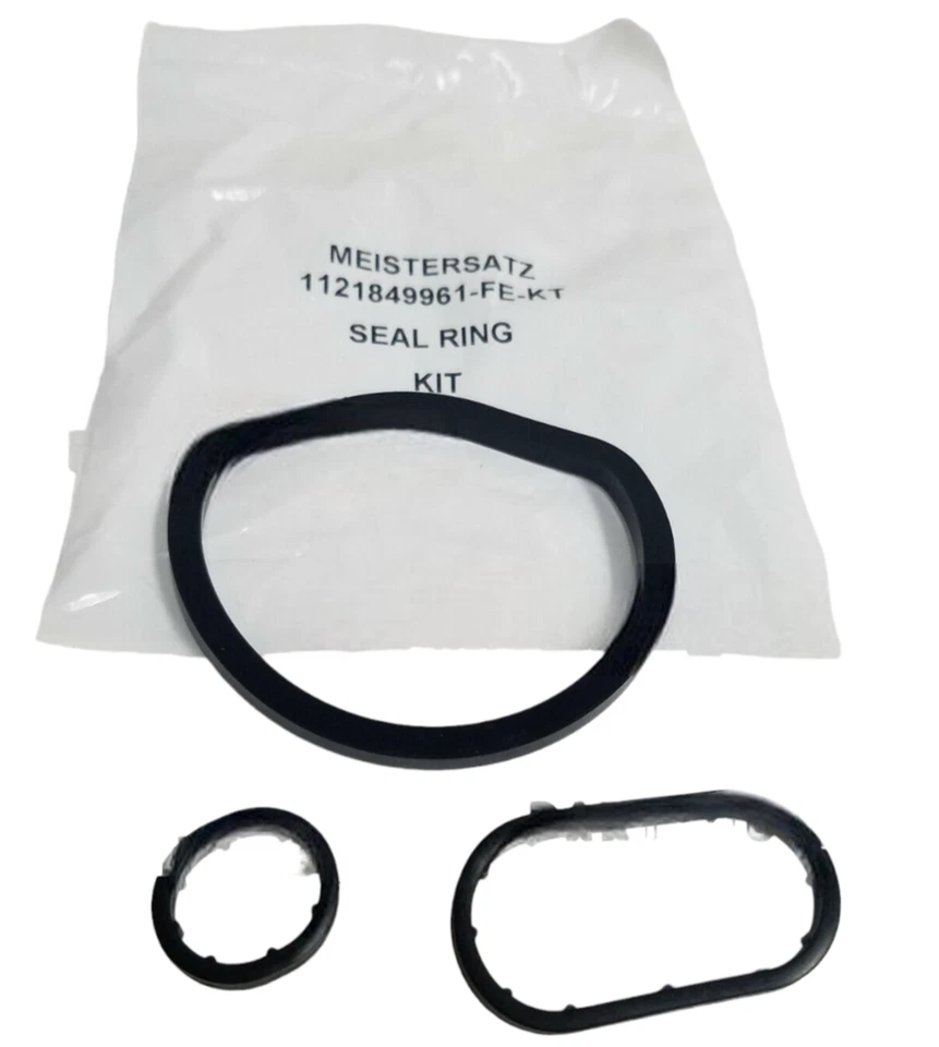 Engine Oil Cooler Seal KIT 112 184 99 61 CRP for Mercedes C280 ML320 CL500 - Image 1 of 2