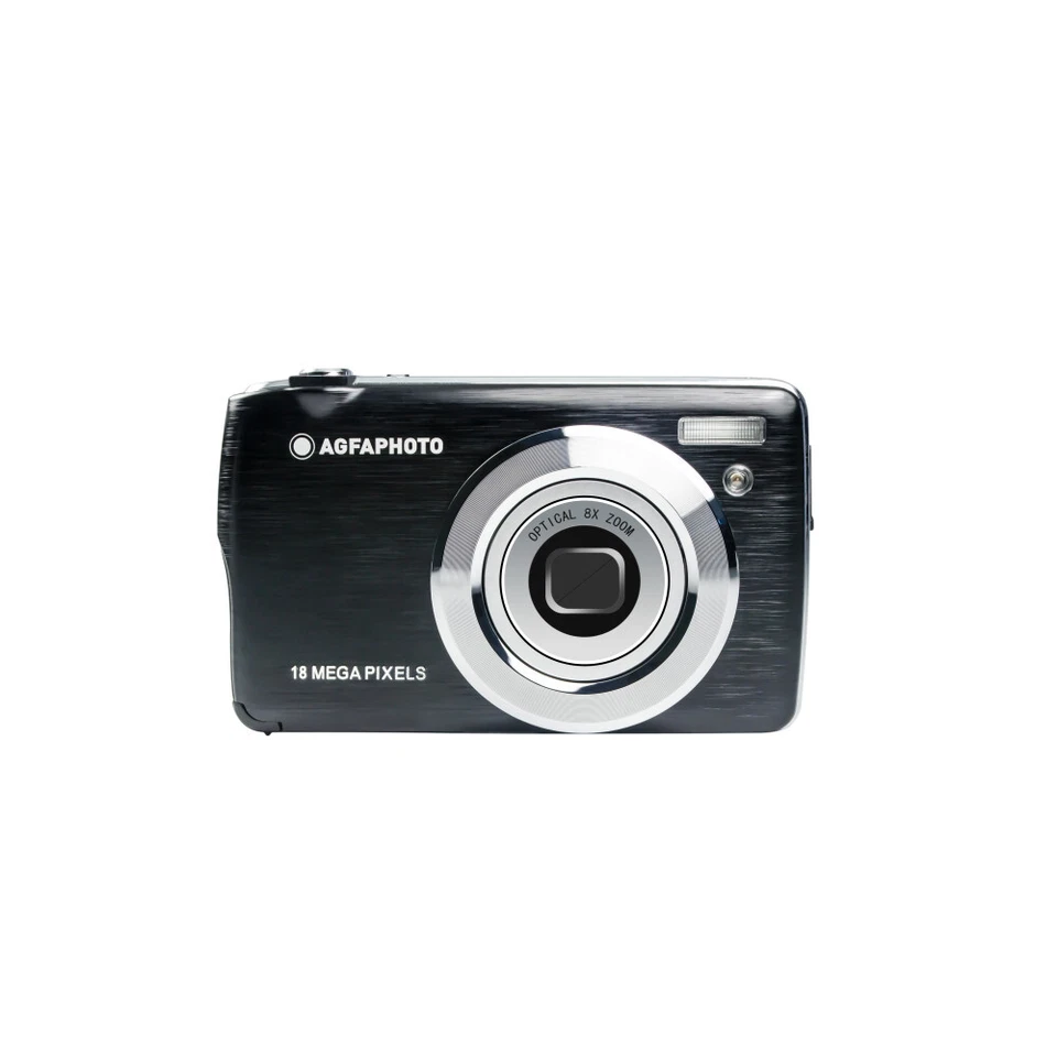 AGFAPHOTO Kompaktkamera DC8200 18MP 8x optischer Zoom Full HD Schwarz - Bild 1 von 1