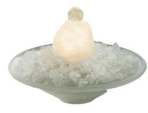 Kugel Berg Kristall Brunnen Zimmer Edelstein Luftbefeuchter - Bild 1 von 10