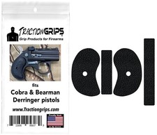 Larger Replacement Grip For Leinad/Cobray Derringer - OD Green Polymer, Improves Hold On 45/410 Derringer 9 thumbnail image