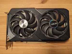 ASUS GeForce RTX 3060 Ti V2 DUAL MINI LHR 8GB GDDR6 | GPU Garanzia Ottobre 2023 - Photo 1/6