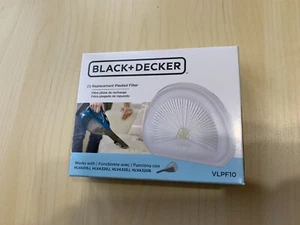 Neu Original Black Decker Ersatz Plissee Hand Staubsauger Filter-VLPF10, 2 STCK. - Bild 1 von 4