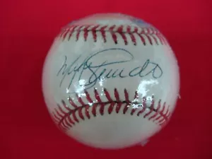 MIKE SCHMIDT AUTOGRAPHED BASEBALL SCORE BOARD INC COA - Picture 1 of 7