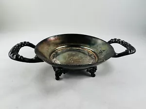 The Van Bergh Silver Plate Co. Quadruple Plate #2804 Rochester, N.Y. 3.75" dia. - Picture 1 of 10