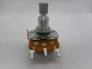 Marshall A22K Audio Taper Full Size 24mm PCB Mount Pot, Knurled Split Shaft - Picture 1 of 2