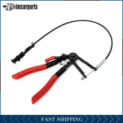 24" Cable Wire Hose Clamp Pliers Car Repairs Removal Tools Long Reach Flexible - Image 1 of 4