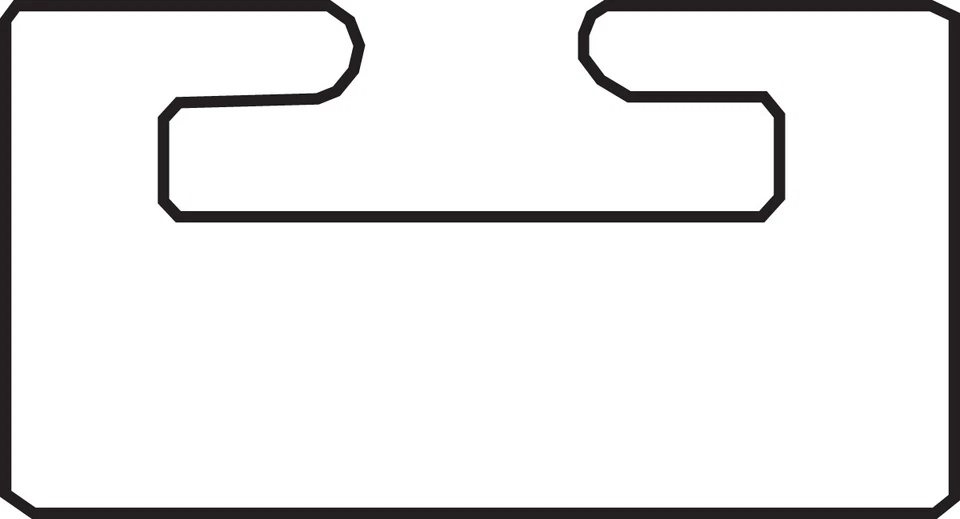 Guirnalda Slide Grafito - Negro - 01 - 55 3/8 pulgadas 01-5538-1-01-12 Foto 1 de 1