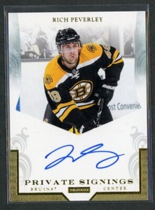 2011-12 PANINI PRIVATE SIGNINGS AUTOGRAPH #RP RICH PEVERLEY *15475