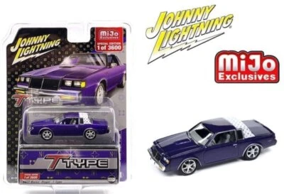 BUICK Regal T-Type - Custom - 1987 - metallic purple - Johnny Lightning 1:64 - Immagine 1 di 4