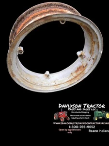Allis Chalmers B C 8x24 Rear Rim Antique Tractor - Picture 1 of 7