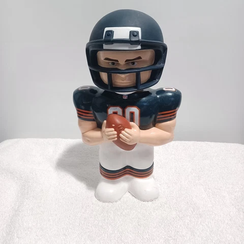 3-D Big Sipper Water Bottle NFL Chicago Bears Player Figure 2000 Cover