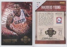 2013-14 Panini Court Kings Squires /175 Thaddeus Young #18