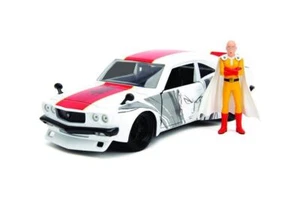JADA TOYS - MAZDA RX-3 1974 con figura di Saitama ONE PUNCH MAN - 1/24 - JAD3... - Foto 1 di 7