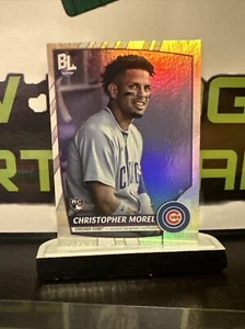 2023 Topps Big League 210 Christopher Morel Rookie RC Silver Foil Chicago Cubs - Picture 1 of 2