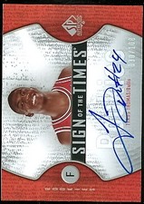 2006-07 SP Authentic Sign of the Times Rookies #TT Tyrus Thomas Auto/100 - NM-MT