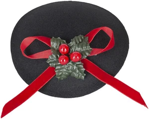 Küstenluder »SOPHIE HOLLY BERRY« Schleife Vintage PILLBOX Hütchen Rockabilly - Bild 1 von 3