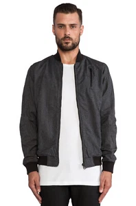 Bomber uomo G-Star Raw Kensetsu nuovo con etichette stile giapponese Elwood taglia Large L - Foto 1 di 8