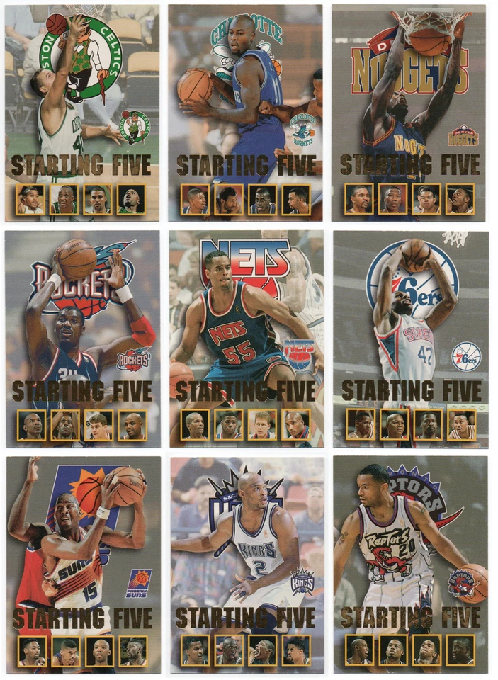 1996-97 Hoops Starting Five - Pick Any - Image 1 of 1