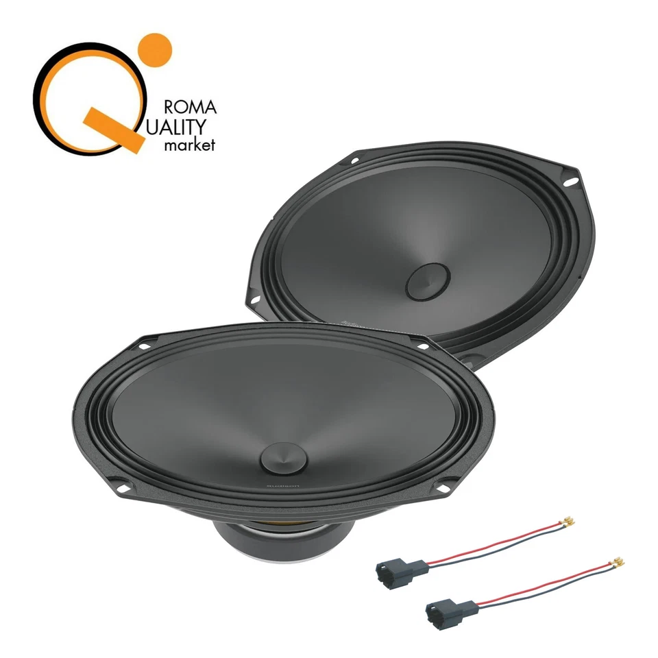 AUDISON AP 690 Coppia Woofer fit JEEP RENEGADE 6"x9" Casse Auto Front Rear