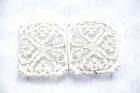 FANTASTIC ASTON FLOWER  PATTERN SILVER PLATED NURSES BUCKLE SHEFFIELD ENGLAND