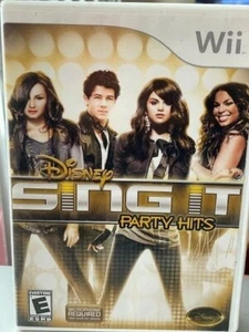 Wii - Disney Sing It Party Hits Nintendo Wii 2010 Completo Con Manual - Imagen 1 de 3