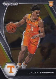 2021 Prizm Draft Picks Jaden Springer RC #19 Rookie Boston Celtics - Picture 1 of 2