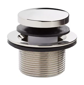 Signature Hardware Pop-up Tub Drain - Polished Nickel - Picture 1 of 1