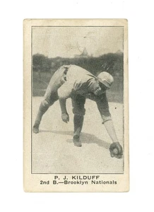 1922 W575-1 PJ Kilduff Brooklyn Nationals Card PR Range (64817) - Bild 1 von 2