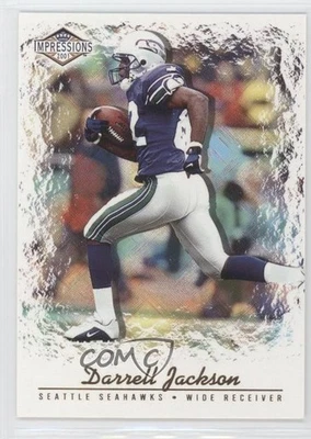 2001 Pacific Impressions Red Back /280 Darrell Jackson #128 - Image 1 of 2
